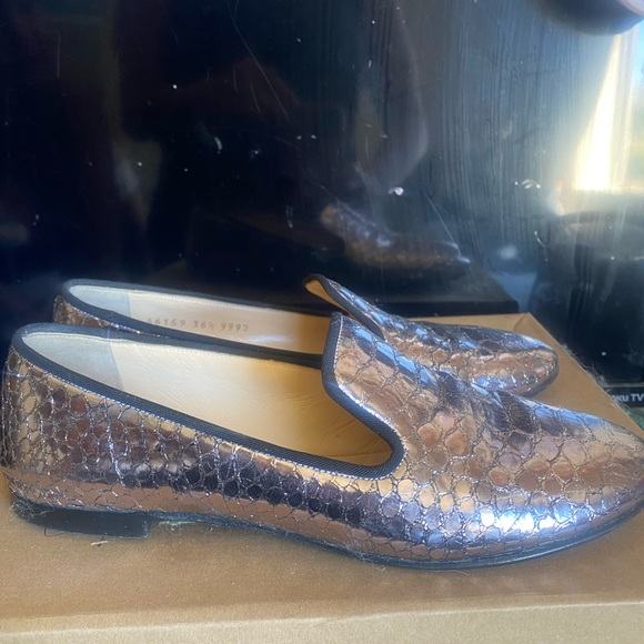 Giuseppe’s snakeskin flats - Picture 2 of 11